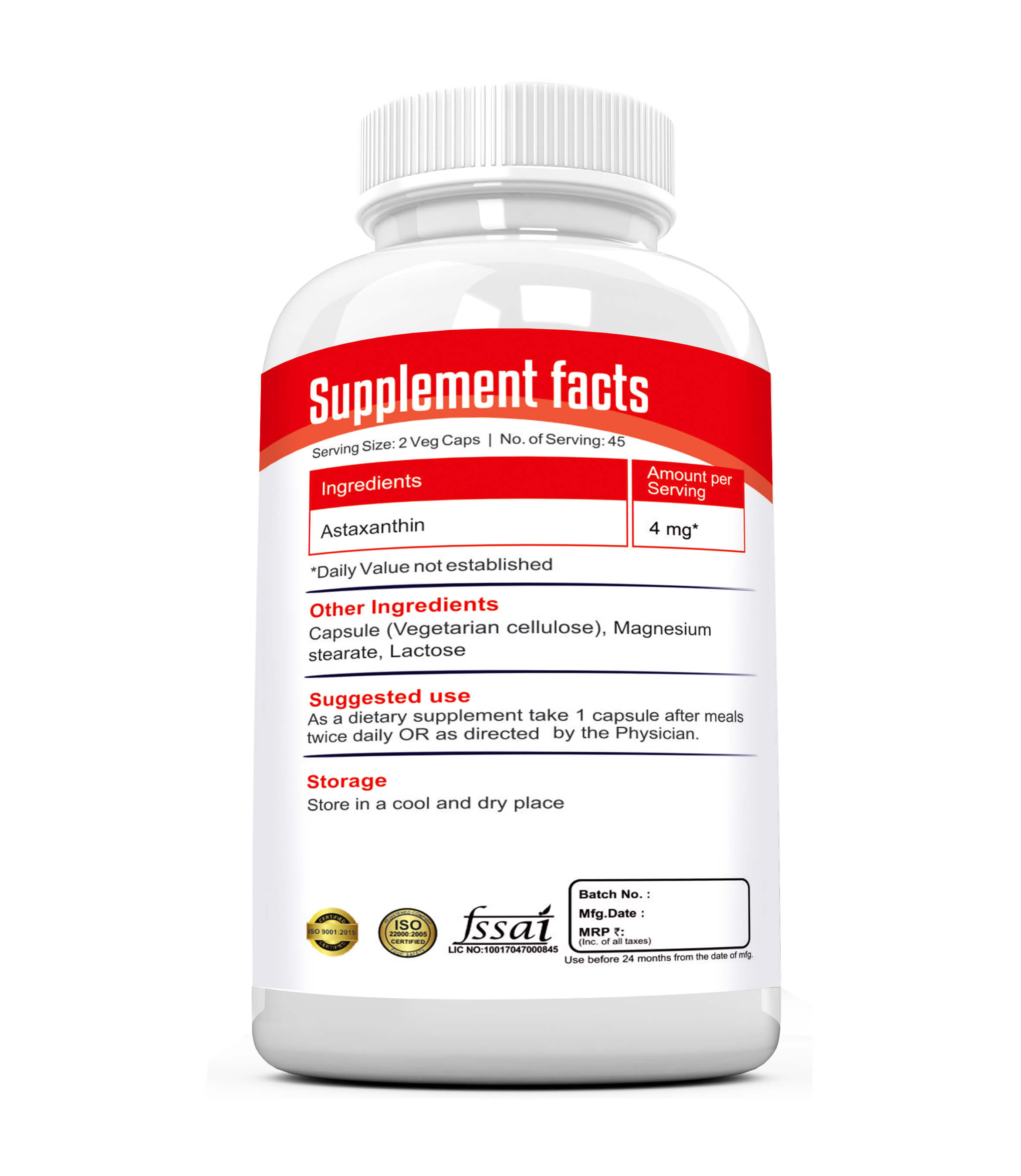 ASTAXANTHIN Capsules