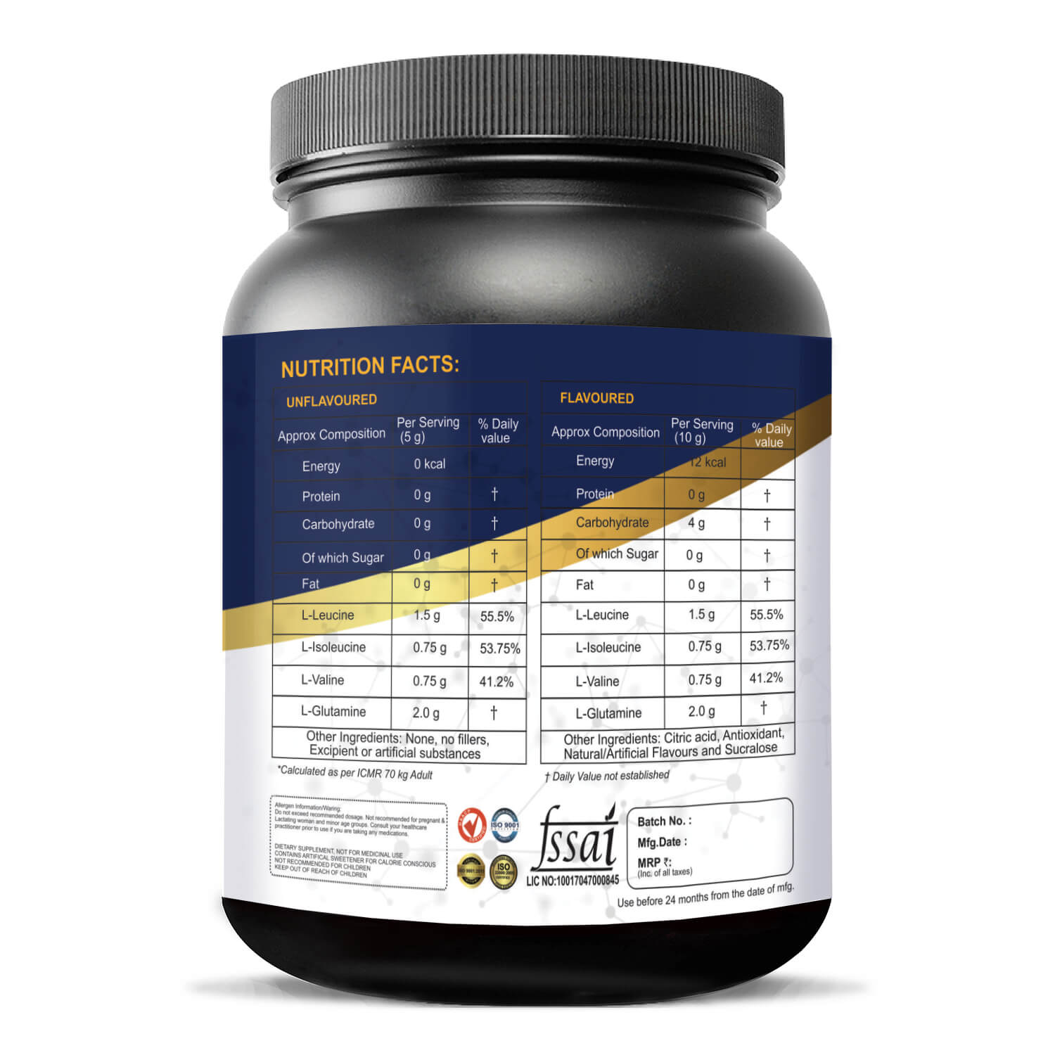 BCAA WITH L-GLUTAMNE