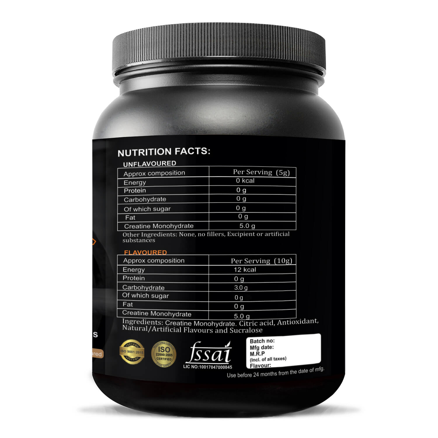 CREATINE MONOHYDRATE