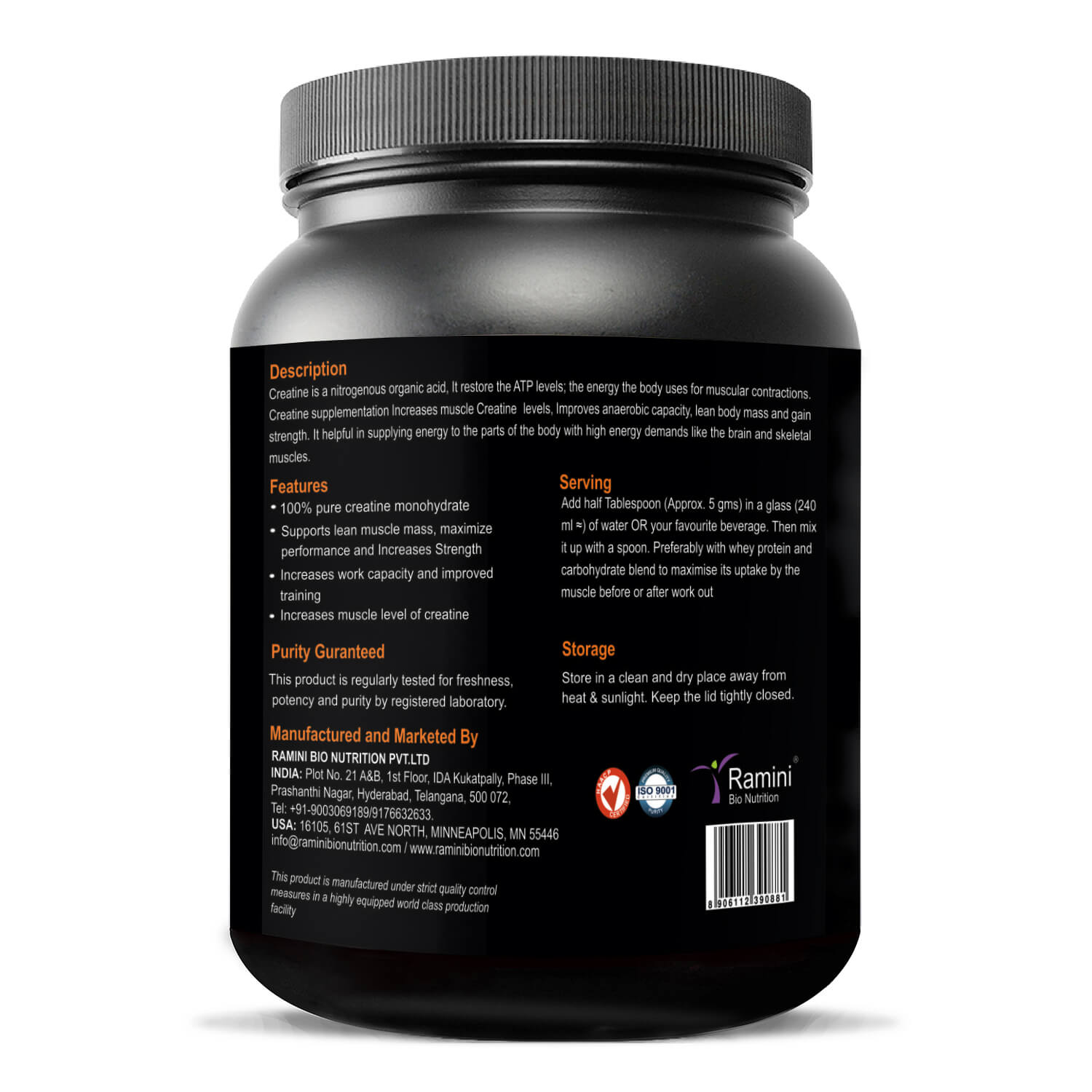 CREATINE MONOHYDRATE