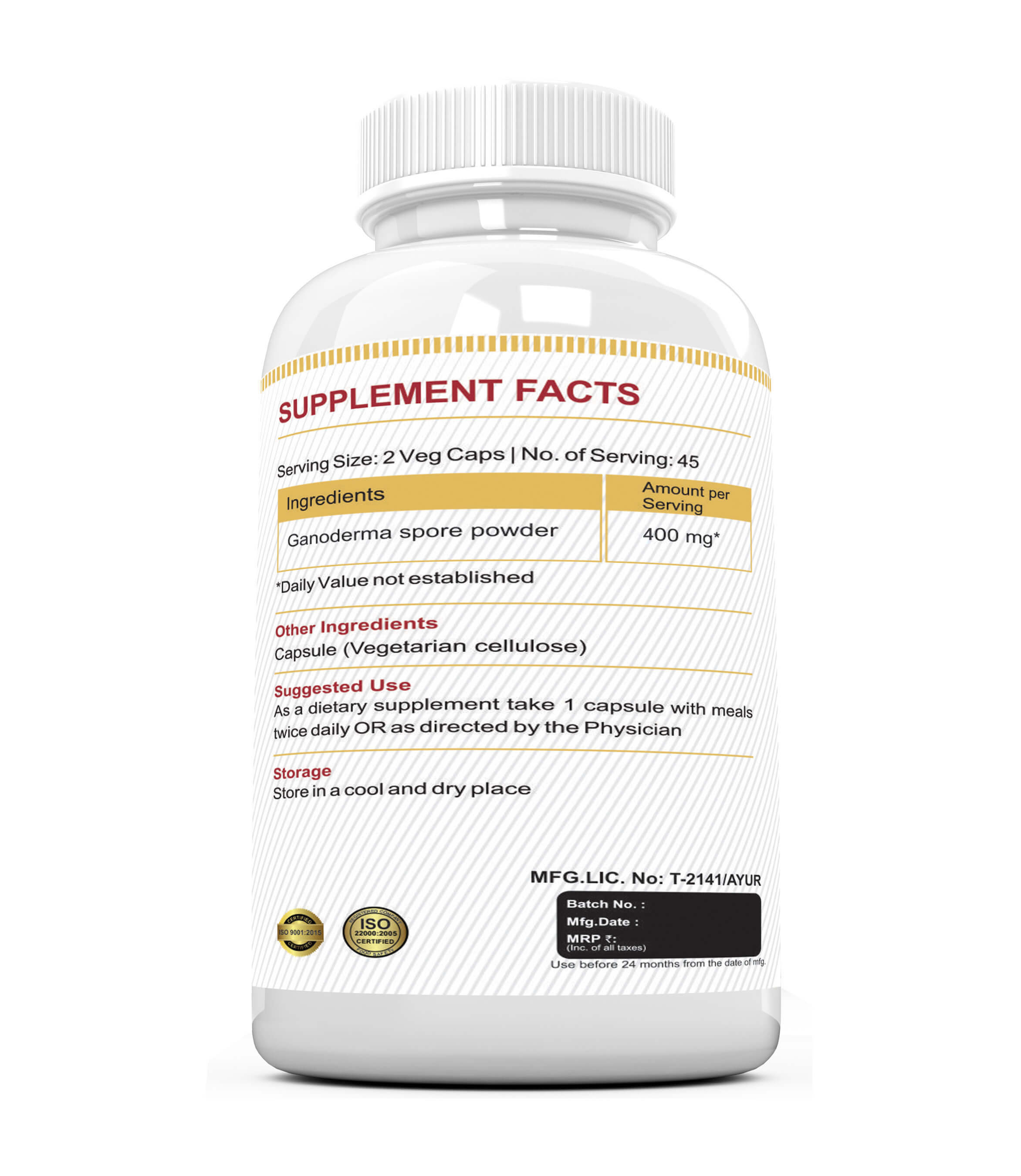 GANODERMA SPORE Capsules