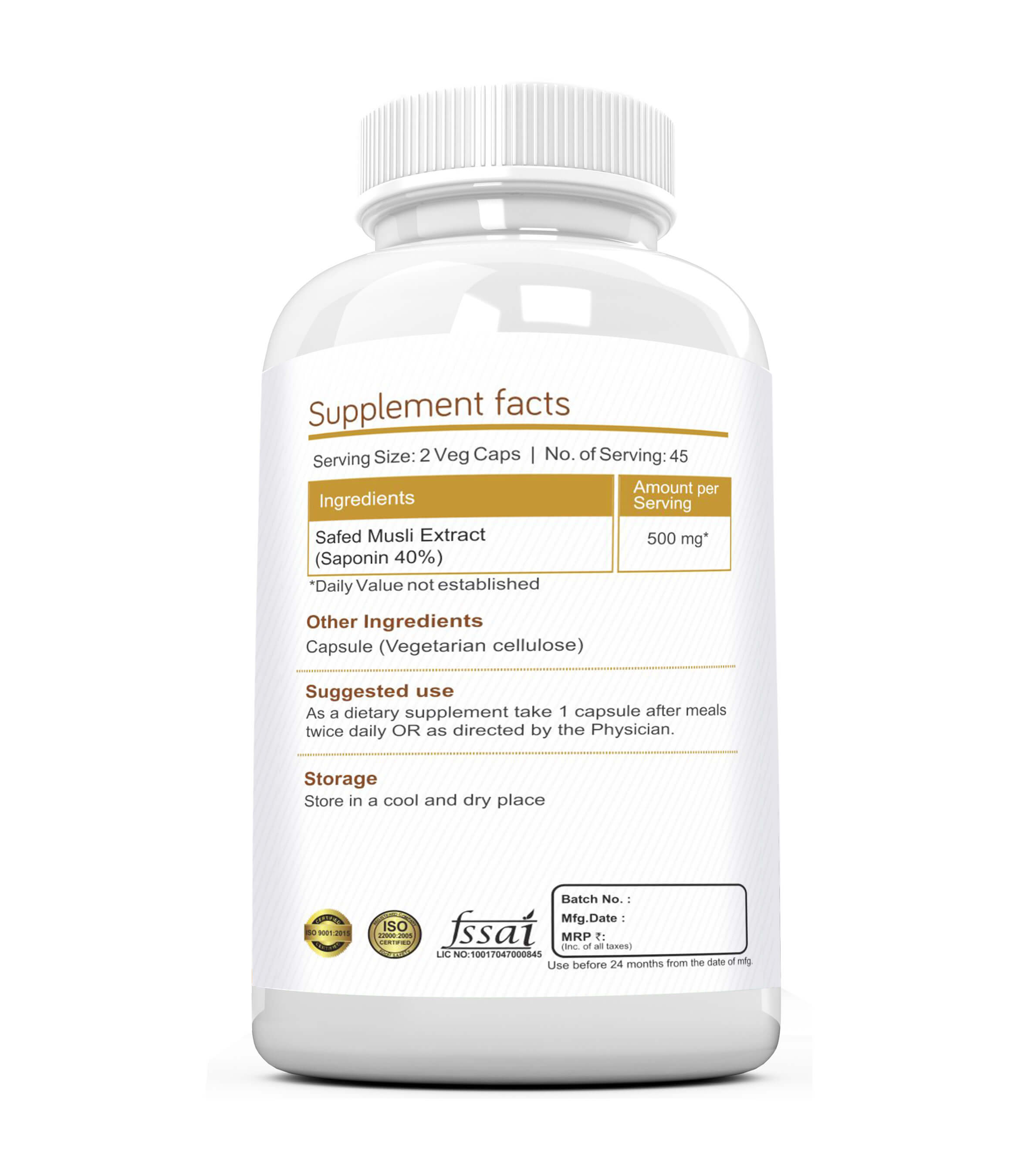 SAFED MUSLI Capsules