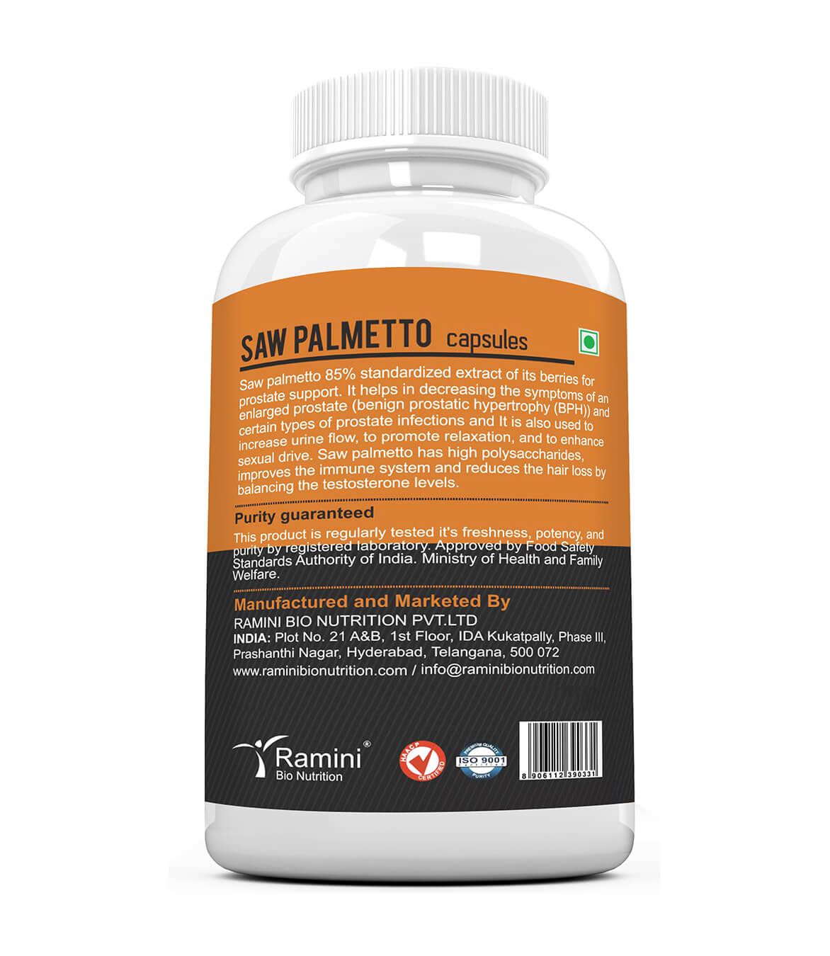 SAW PALMETTO 500 mg Capsules