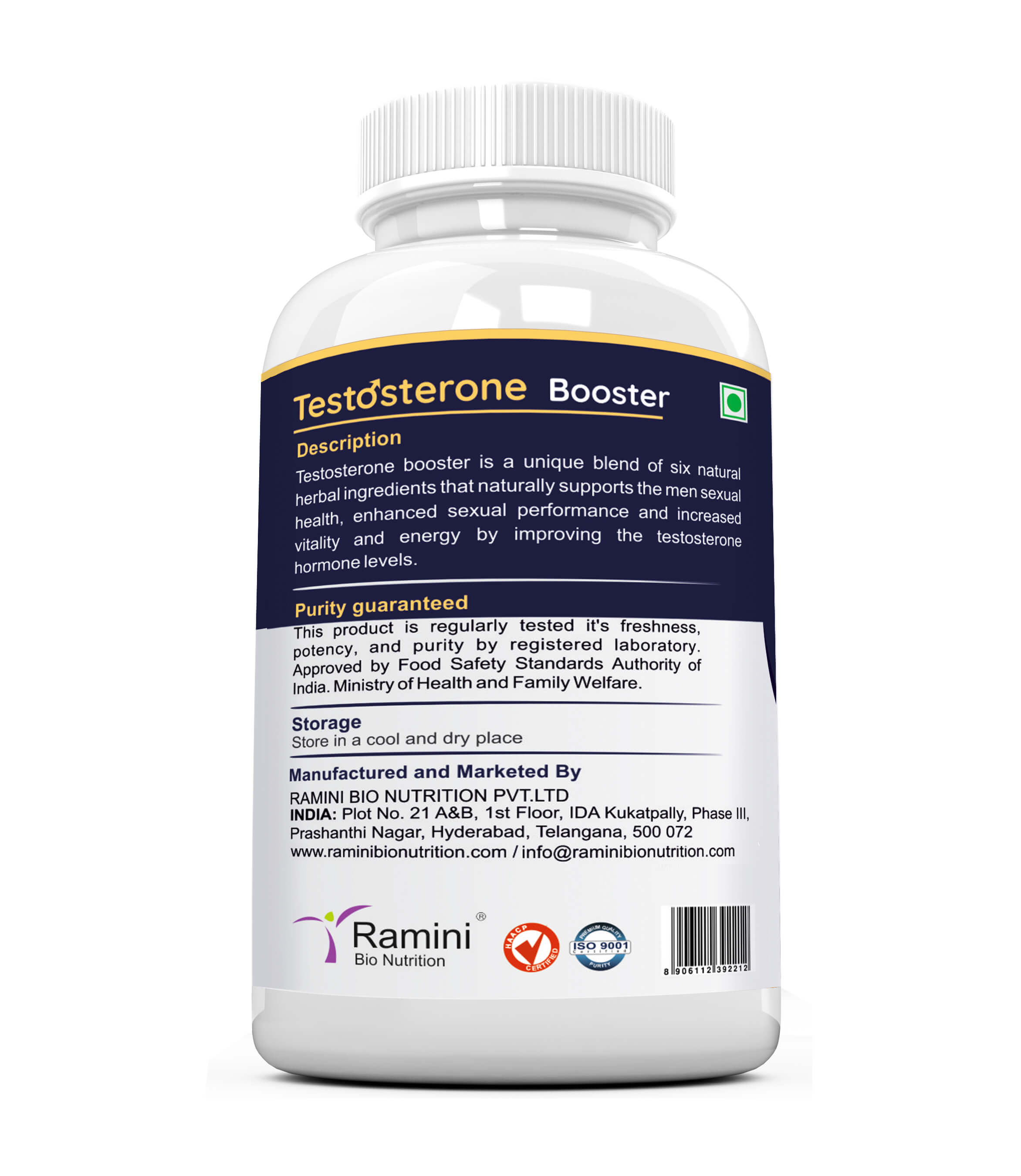TESTOSTERONE BOOSTER Capsules